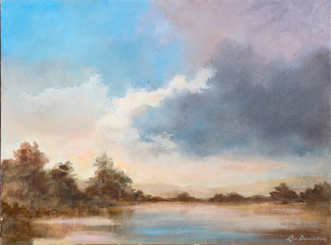 Open Sky, a painting by Ron Davidson