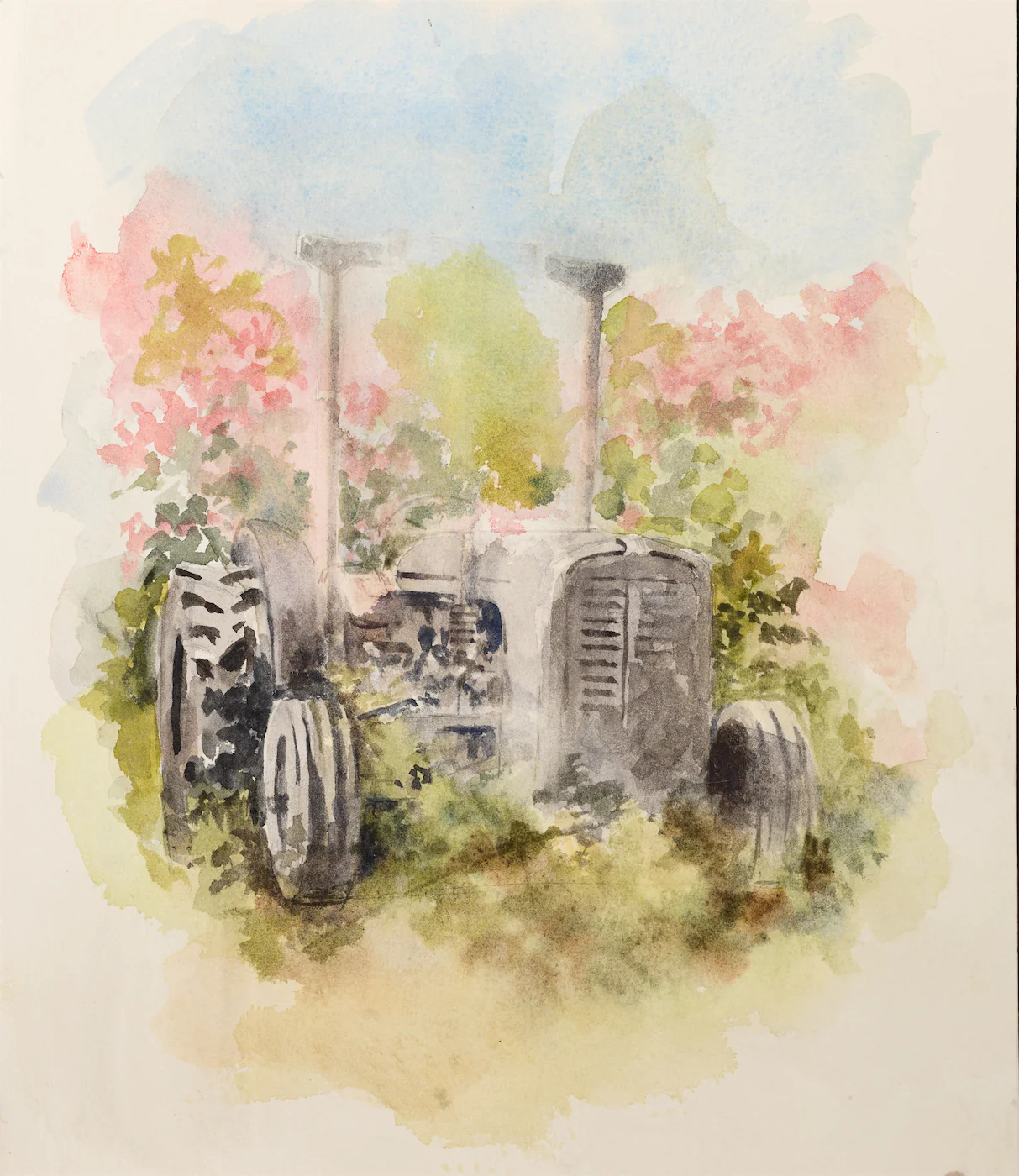Back in Time, a painting by Ron Davidson