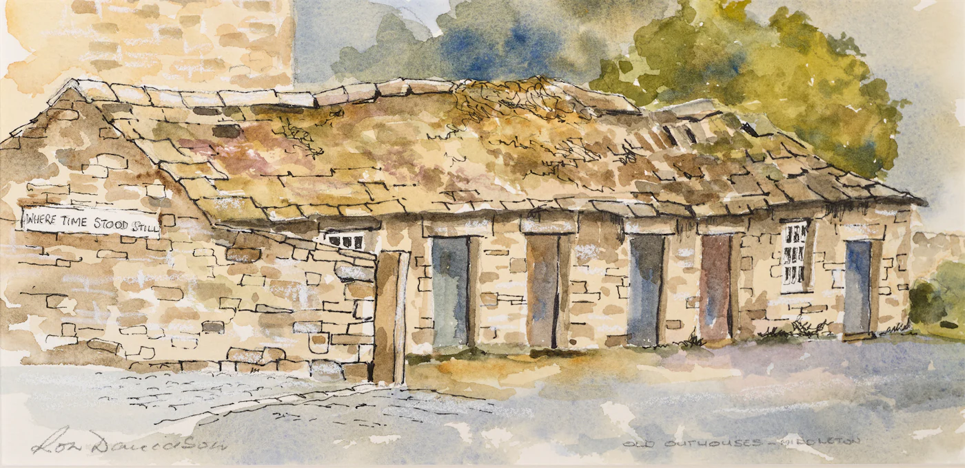 Middleton’s Past, a painting by Ron Davidson