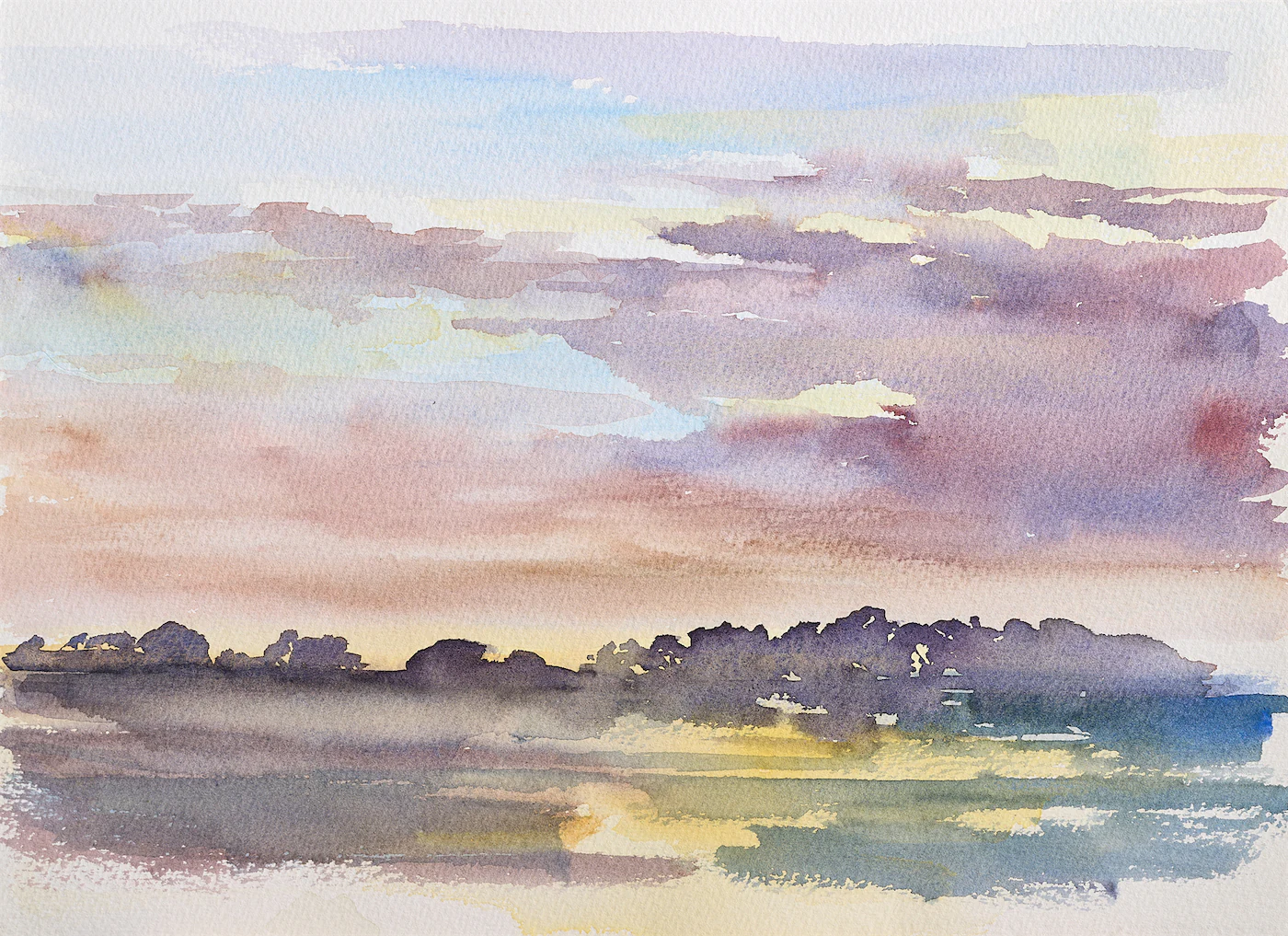 Movement of Light, a painting by Ron Davidson