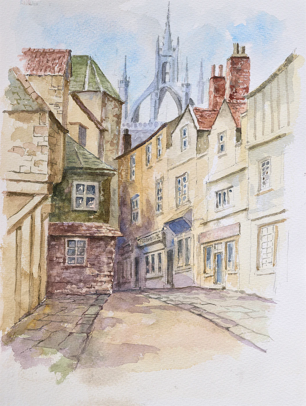 Higher Place, a painting by Ron Davidson