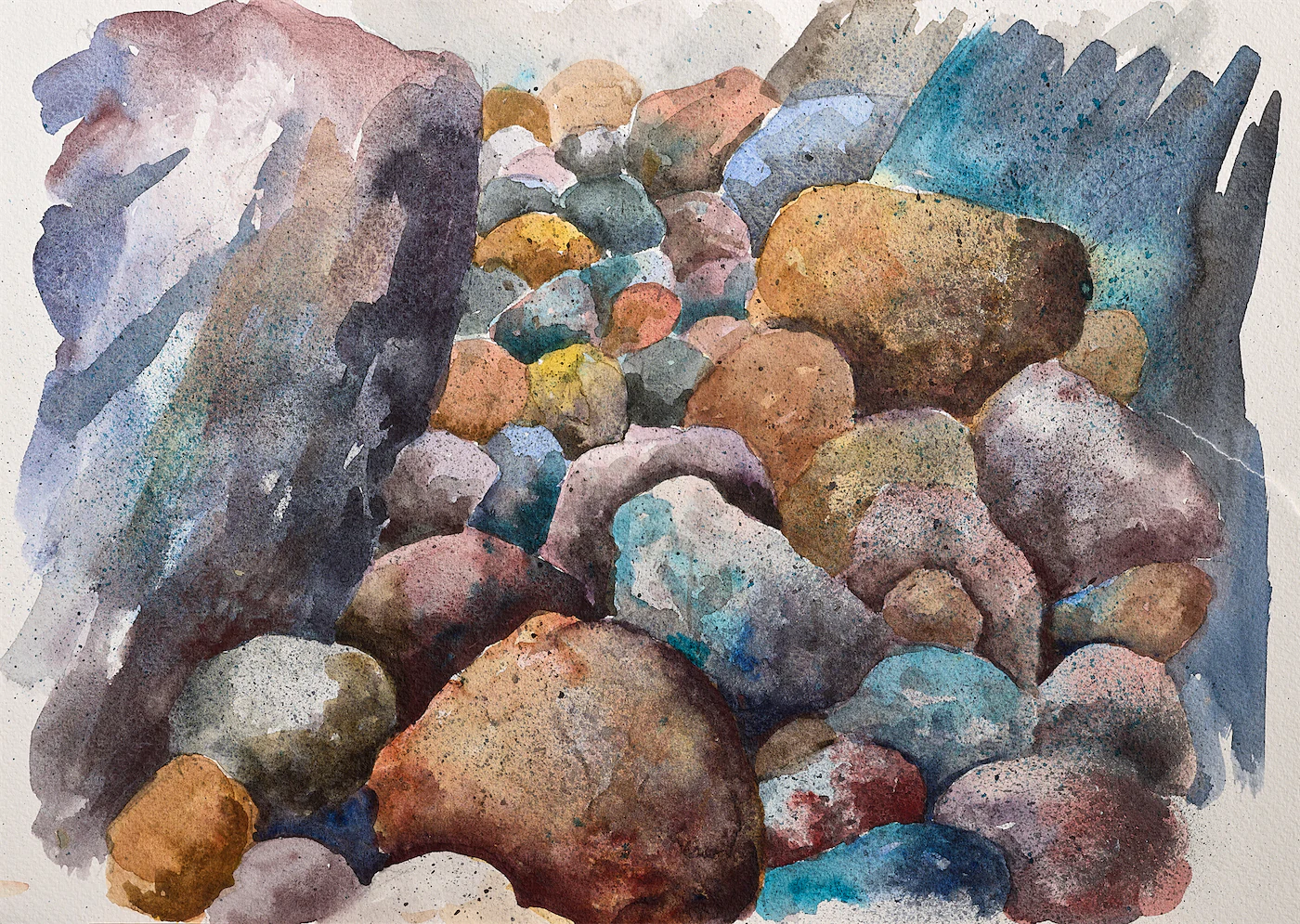 Textures of Time, a painting by Ron Davidson