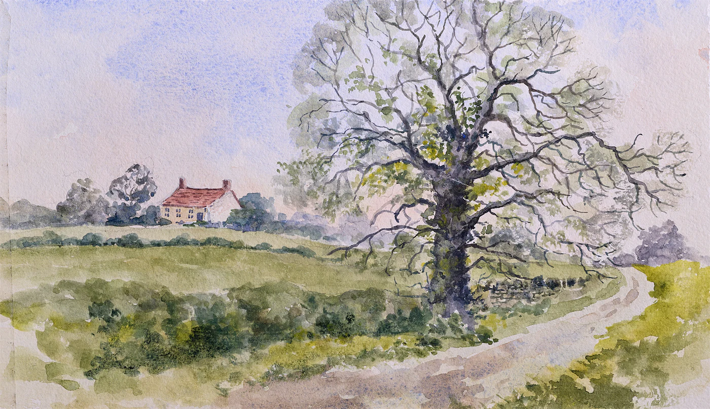 Spring Dale, a painting by Ron Davidson