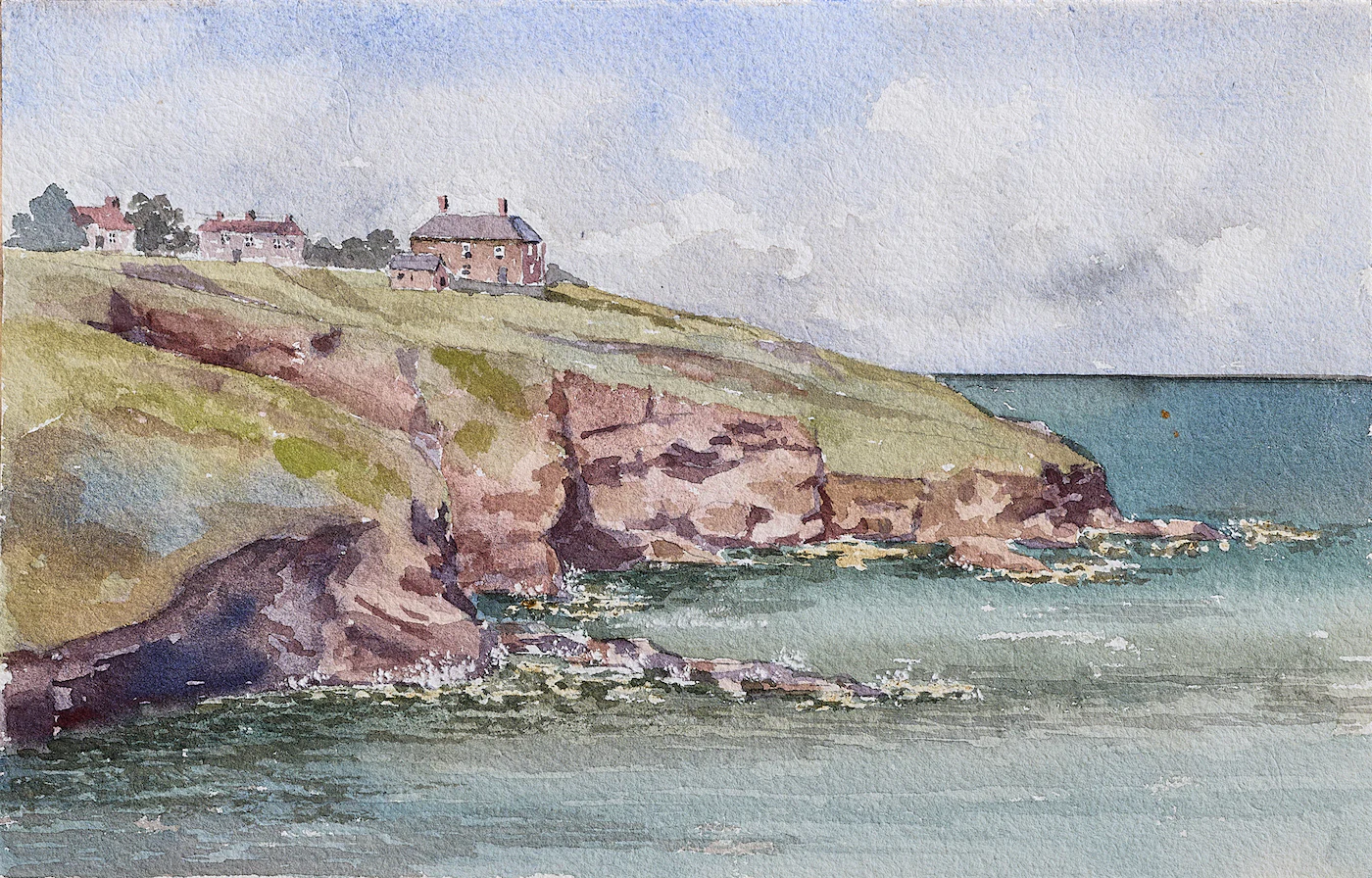 Headland, a painting by Ron Davidson