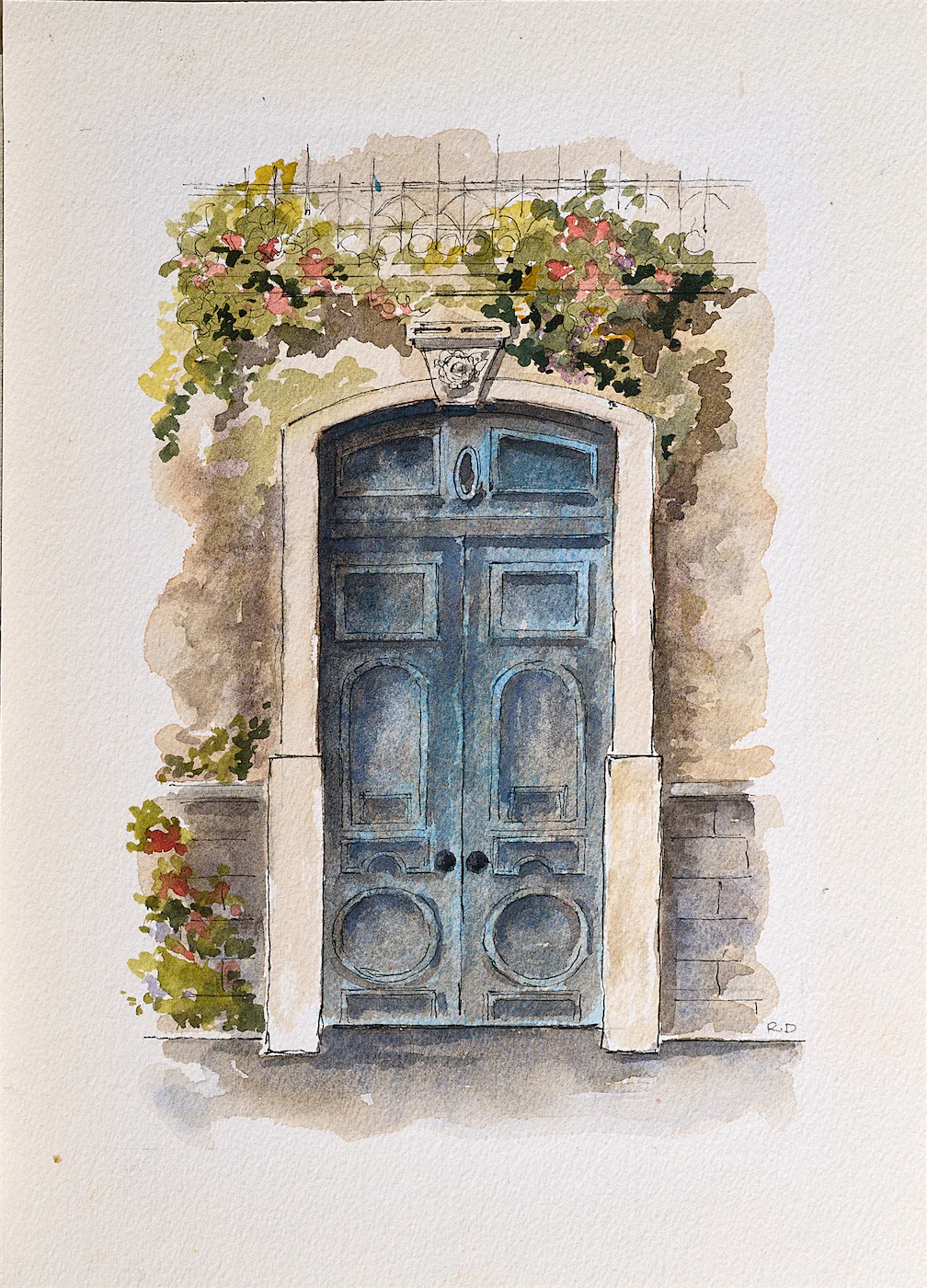 Taste of France, a painting by Ron Davidson