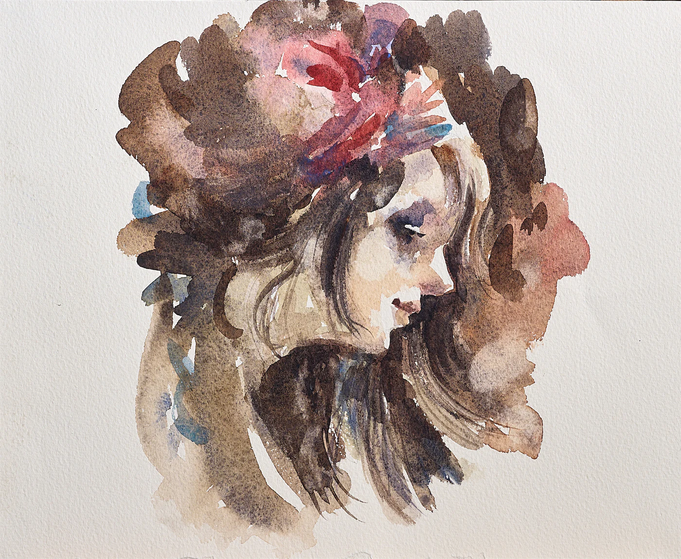 Genevieve, a painting by Ron Davidson
