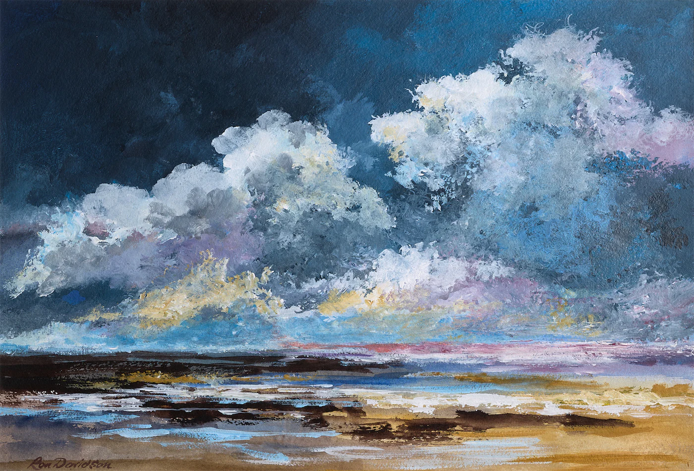 Capturing the Light, a painting by Ron Davidson