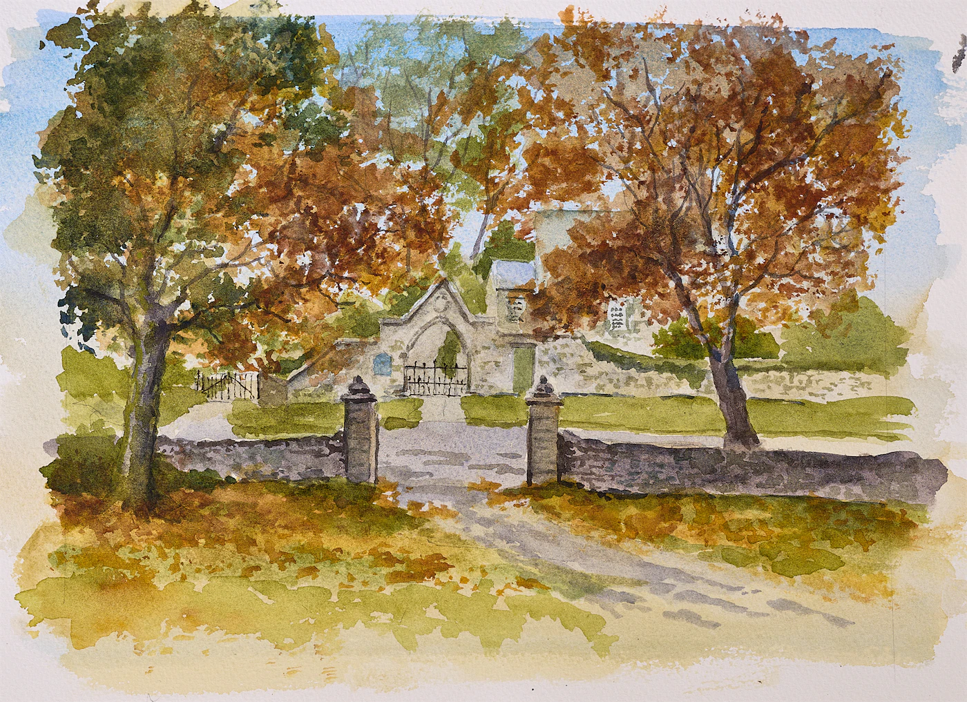 The Gateway, a painting by Ron Davidson