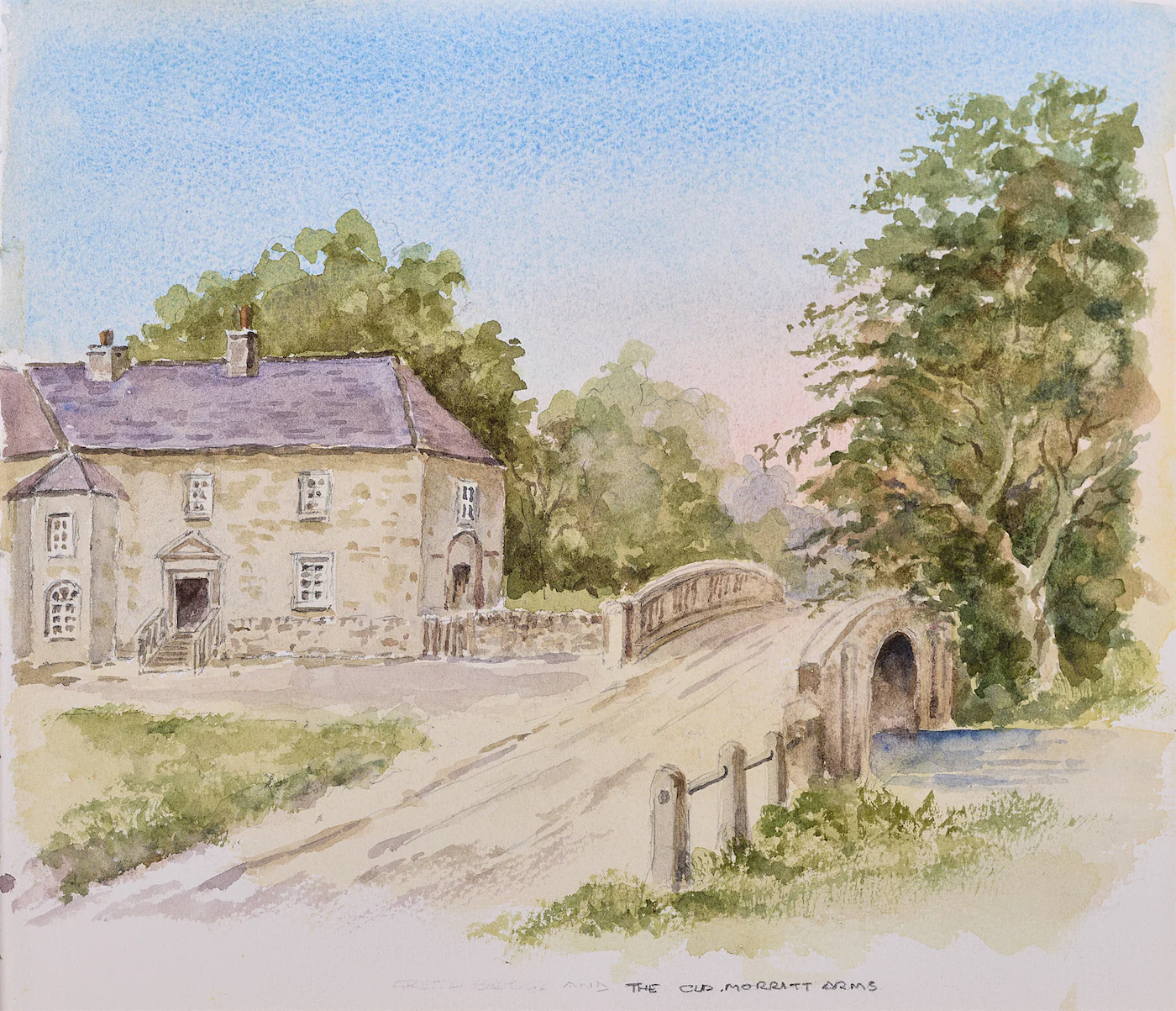 Dickens View, a painting by Ron Davidson