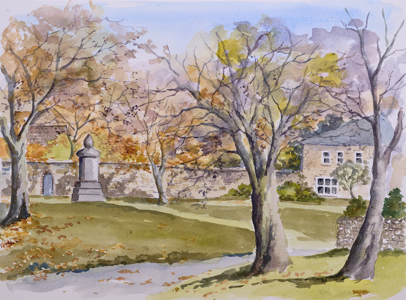 Light and Shadow, a painting by Ron Davidson