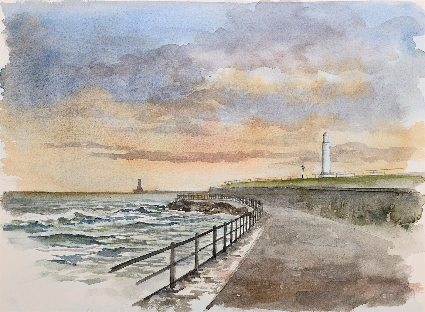 Keeping Watch, a painting by Ron Davidson
