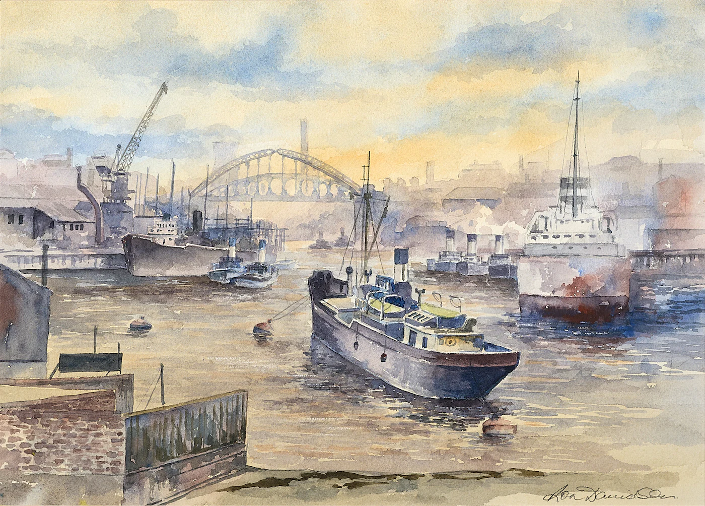 Industrial Wear, a painting by Ron Davidson