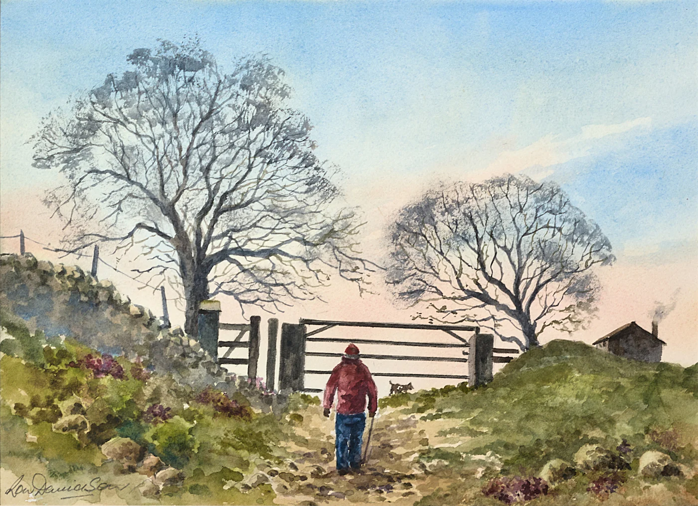 Gateway to the Moor, a painting by Ron Davidson