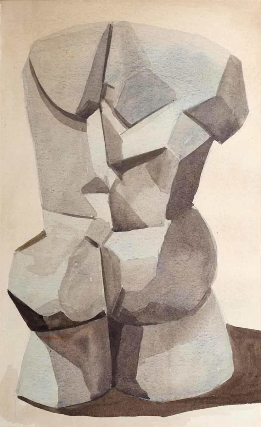 Life Sculpture, a painting by Ron Davidson